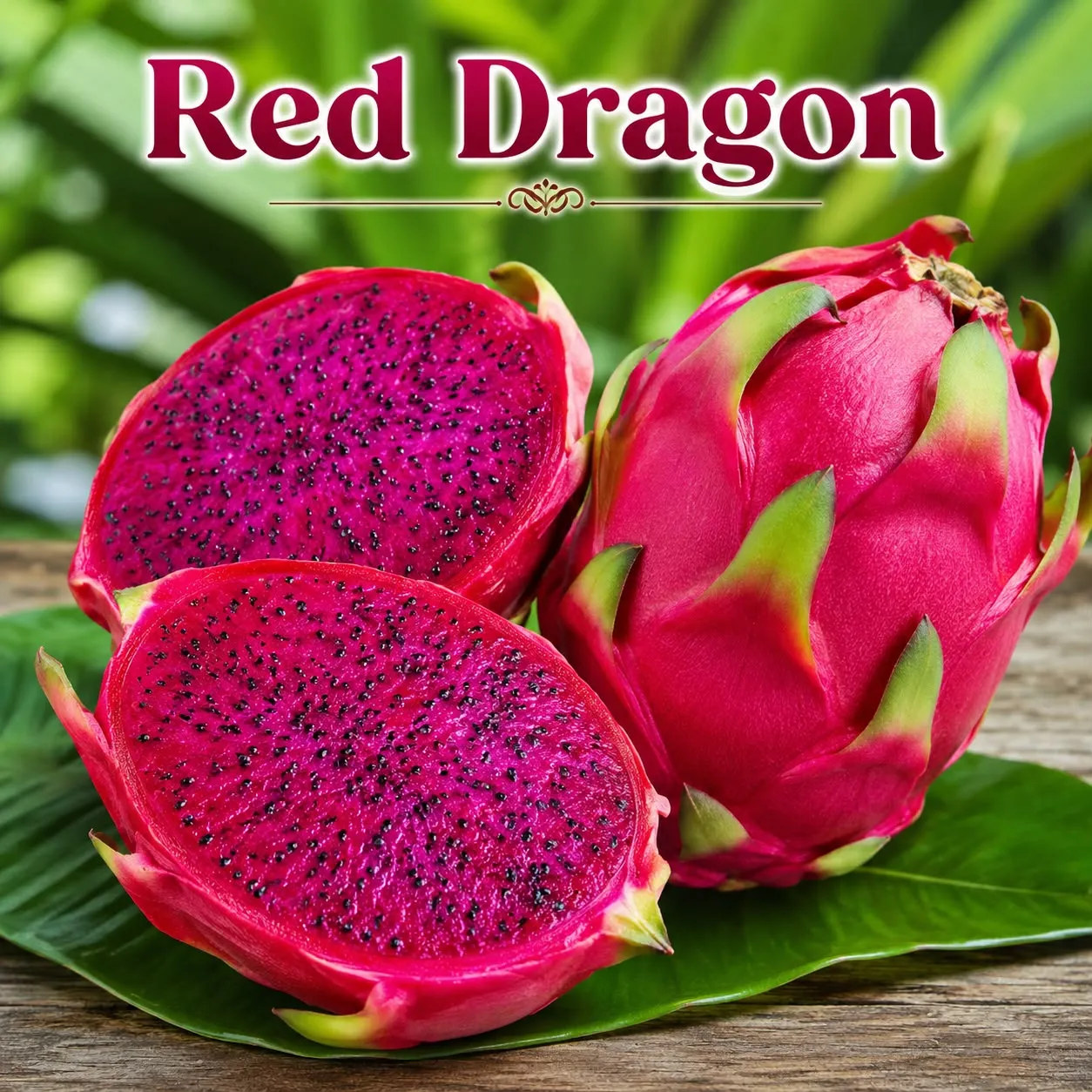 Red Dragon fruit (சிவப்பு டிராகன் பழம் )