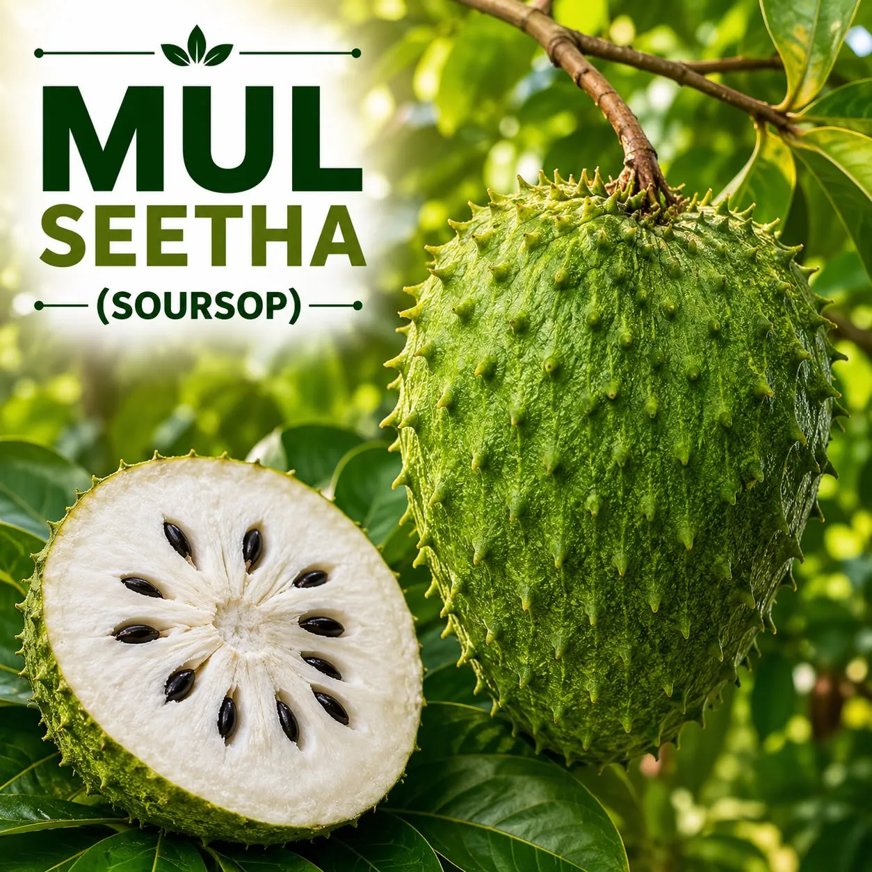 Soursop - Mul Seetha (முள் சீதா)